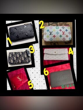 💕👌🏼Credit card, coins, and & key holders. Pick your Number